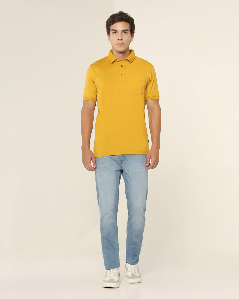 Polo Honey Solid T-Shirt - Tango