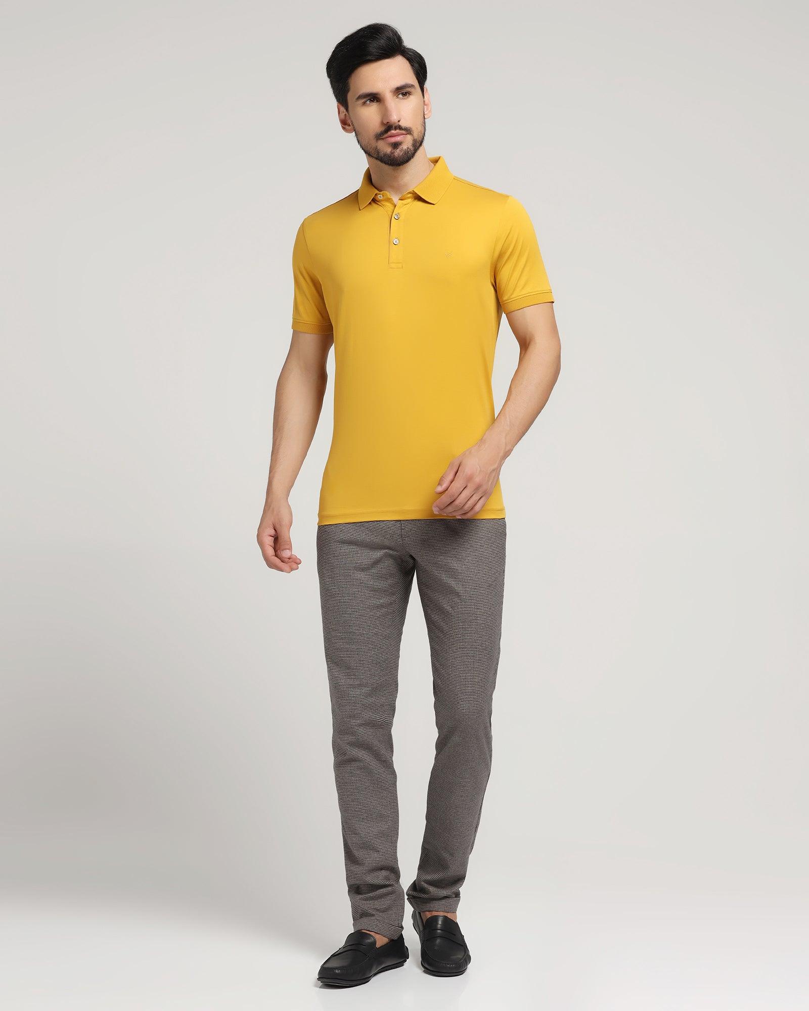 Polo Honey Solid T Shirt - Tango