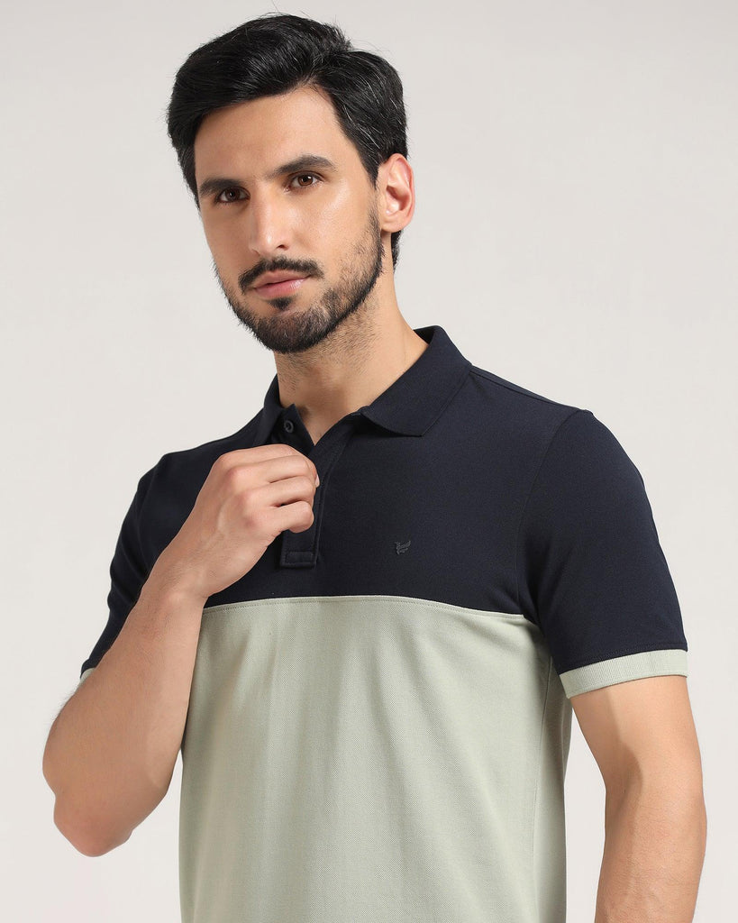 Polo Navy Solid T-Shirt - Bailey