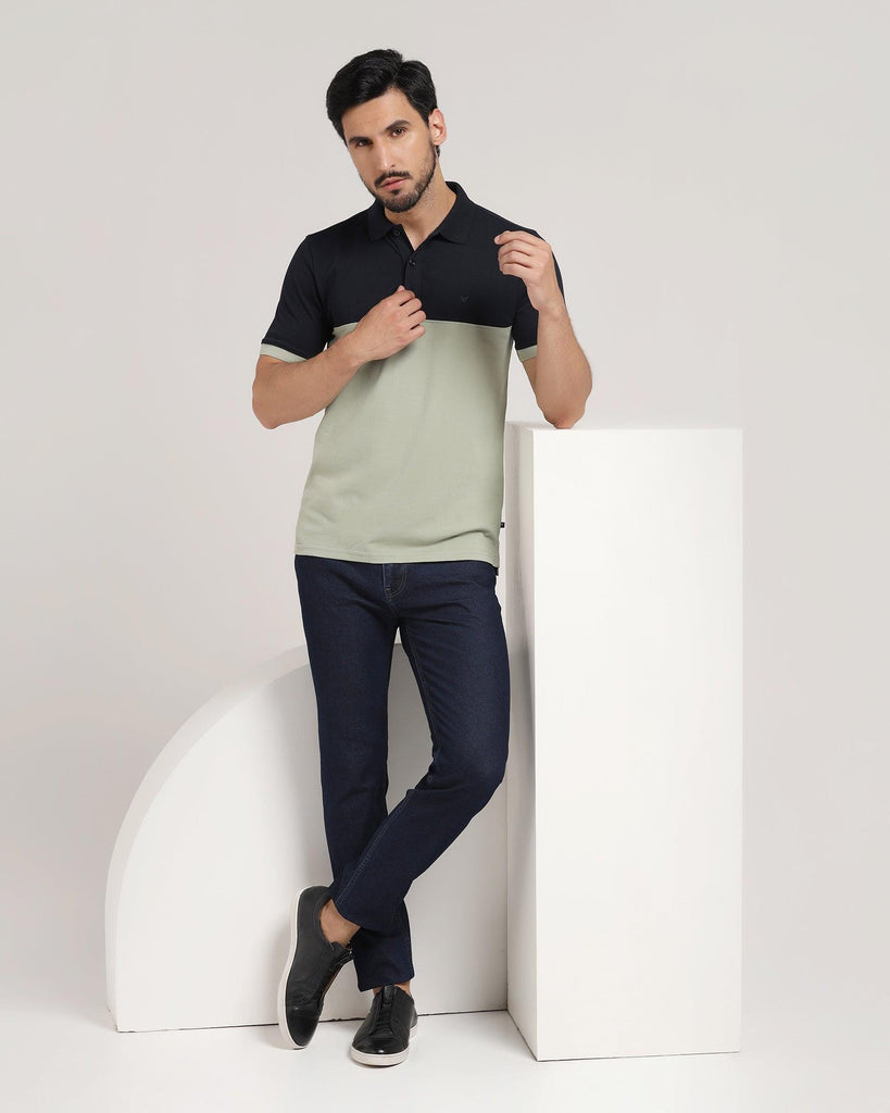 Polo Navy Solid T-Shirt - Bailey