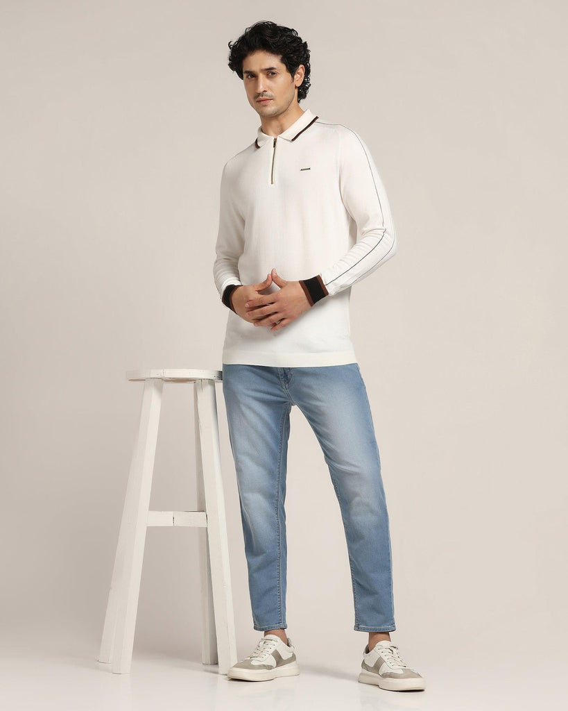 Polo Off White Solid T-Shirt - Reiss