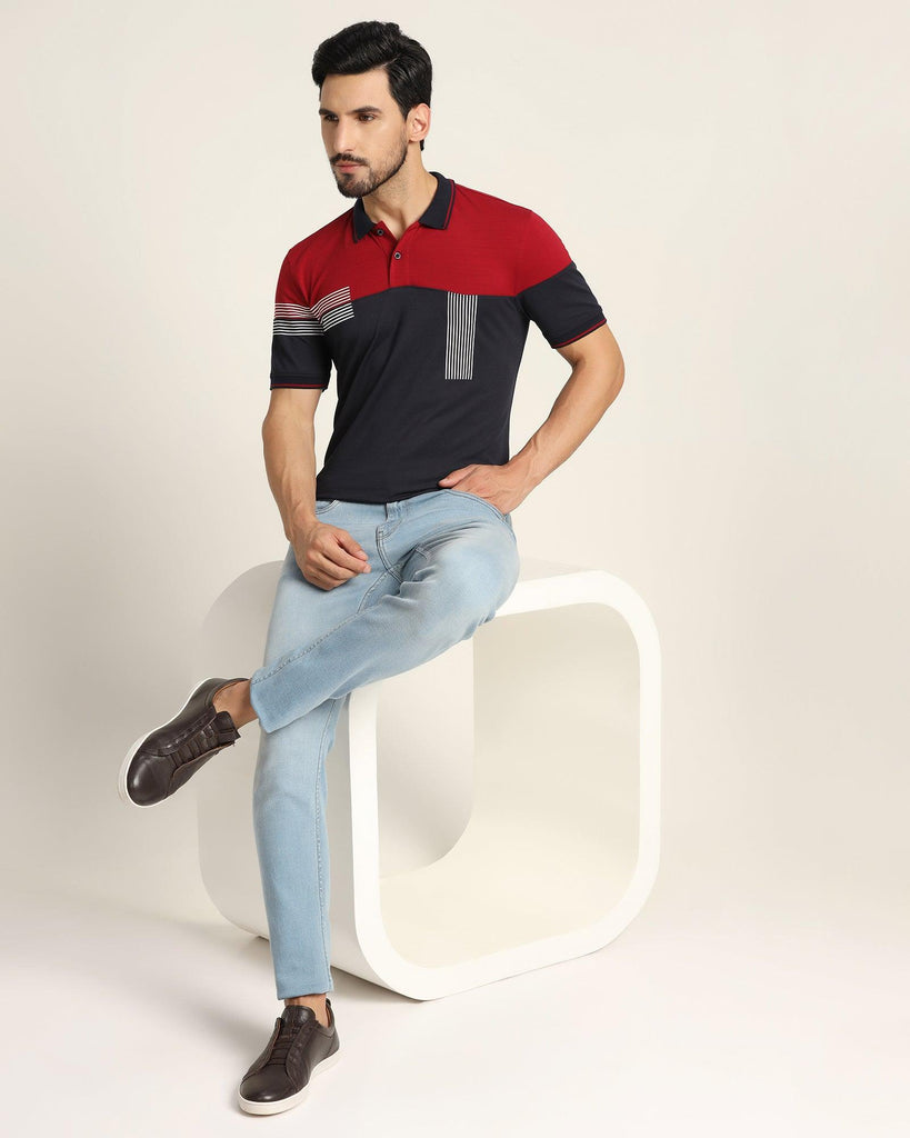 Polo Red Solid T-Shirt - Boss