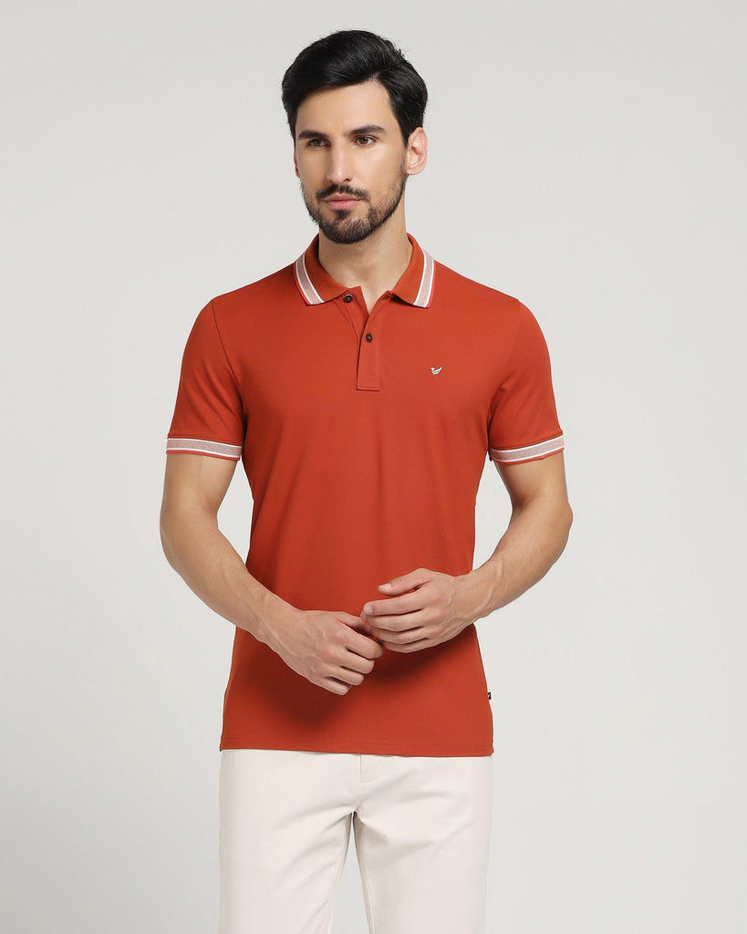 Polo Rust Solid T-Shirt - Daisey