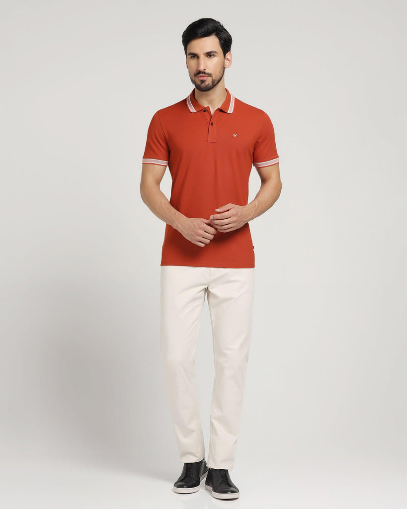 Polo Rust Solid T-Shirt - Daisey