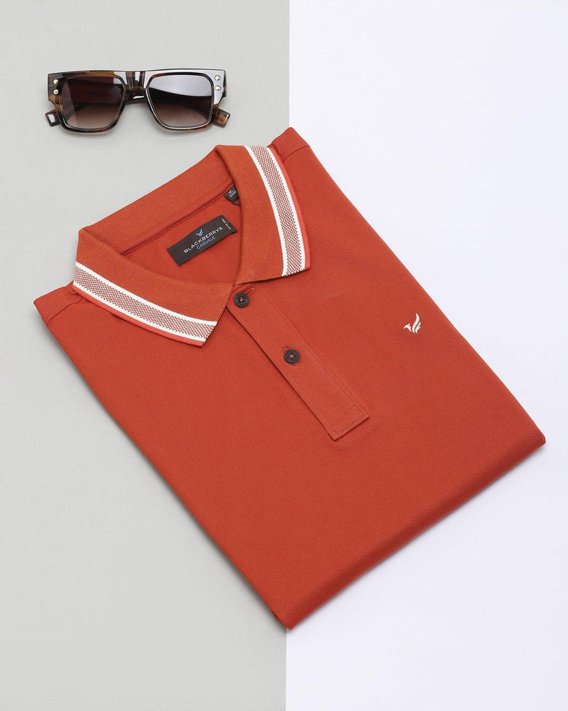 Polo Rust Solid T-Shirt - Daisey