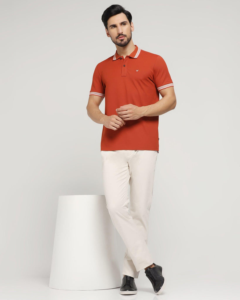 Polo Rust Solid T-Shirt - Daisey