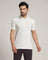 TechPro Polo White Solid T-Shirt - Alec