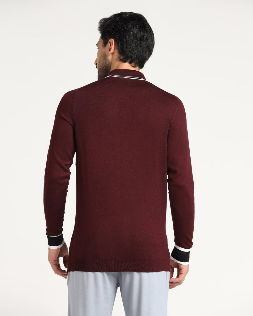 Polo Wine Solid T-Shirt - Reiss