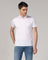 Polo White Solid T-Shirt - Emerald