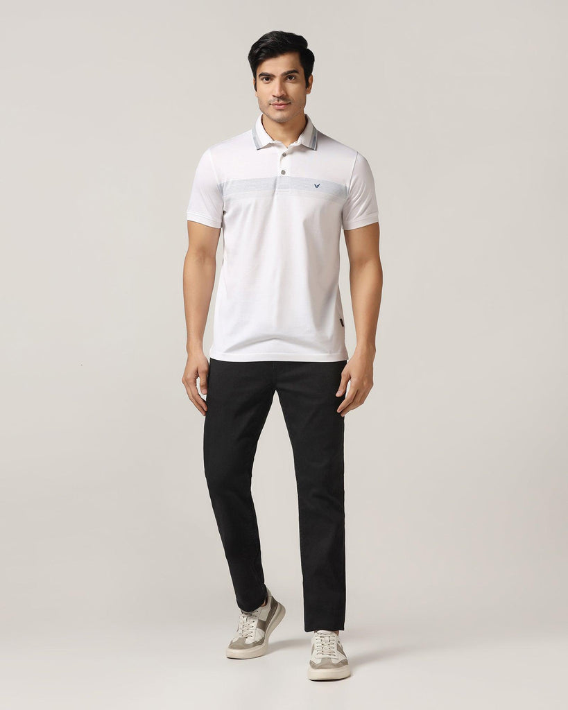 Polo White Stripe T-Shirt - Manny