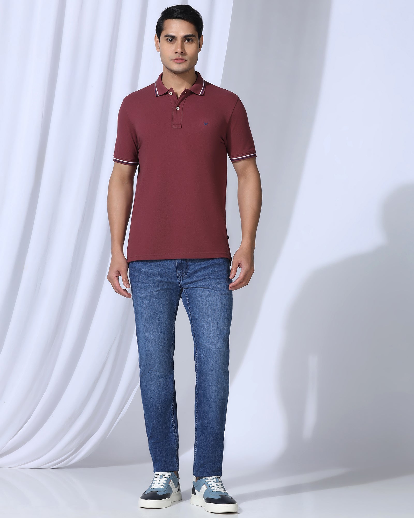 Polo Wild Ginger Solid T-Shirt - Zephyr