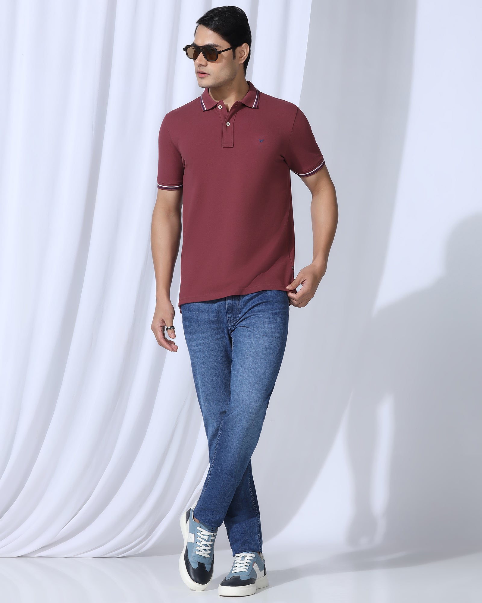 Polo Wild Ginger Solid T-Shirt - Zephyr
