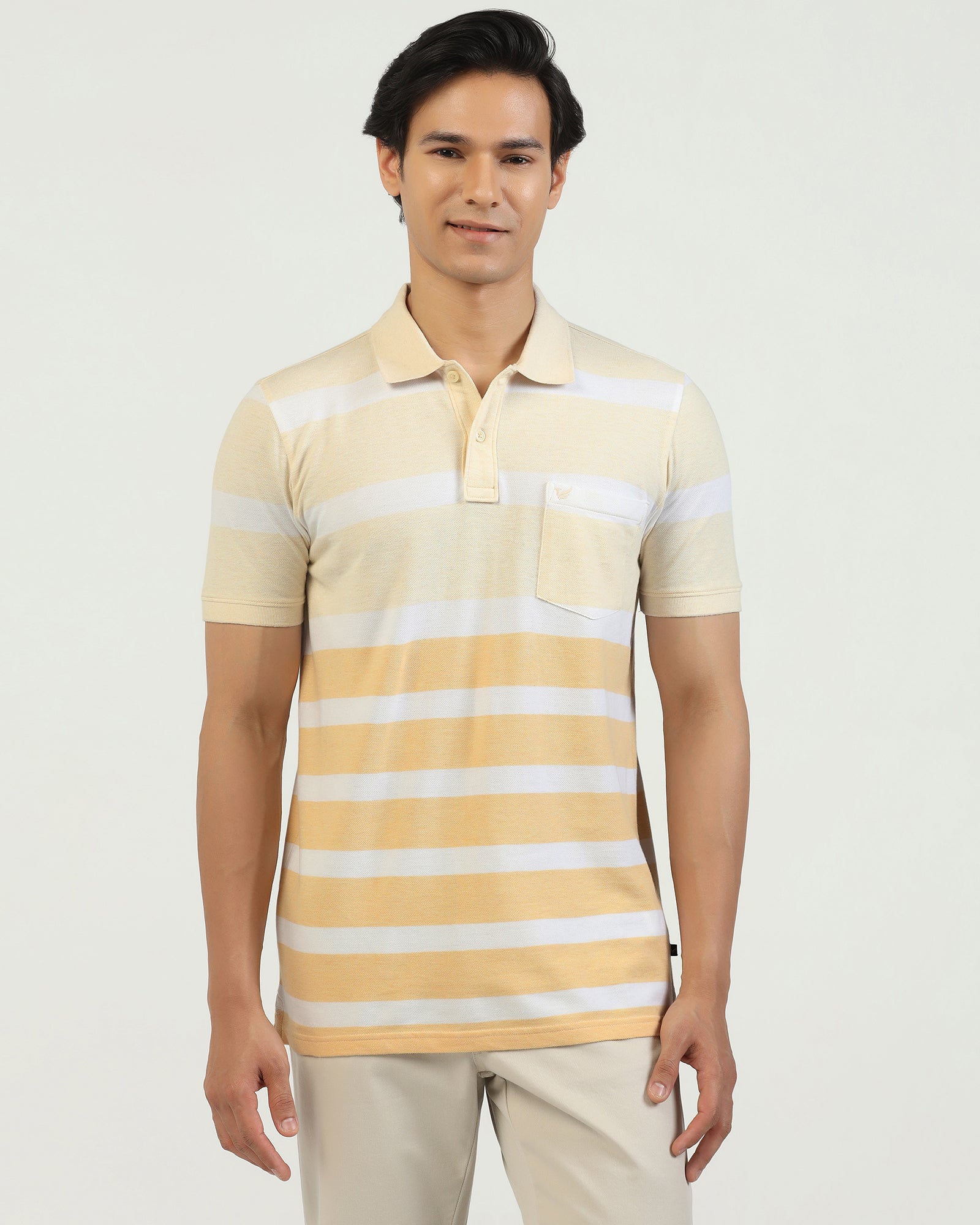 Polo Yellow Stripe T-Shirt - Scorpius