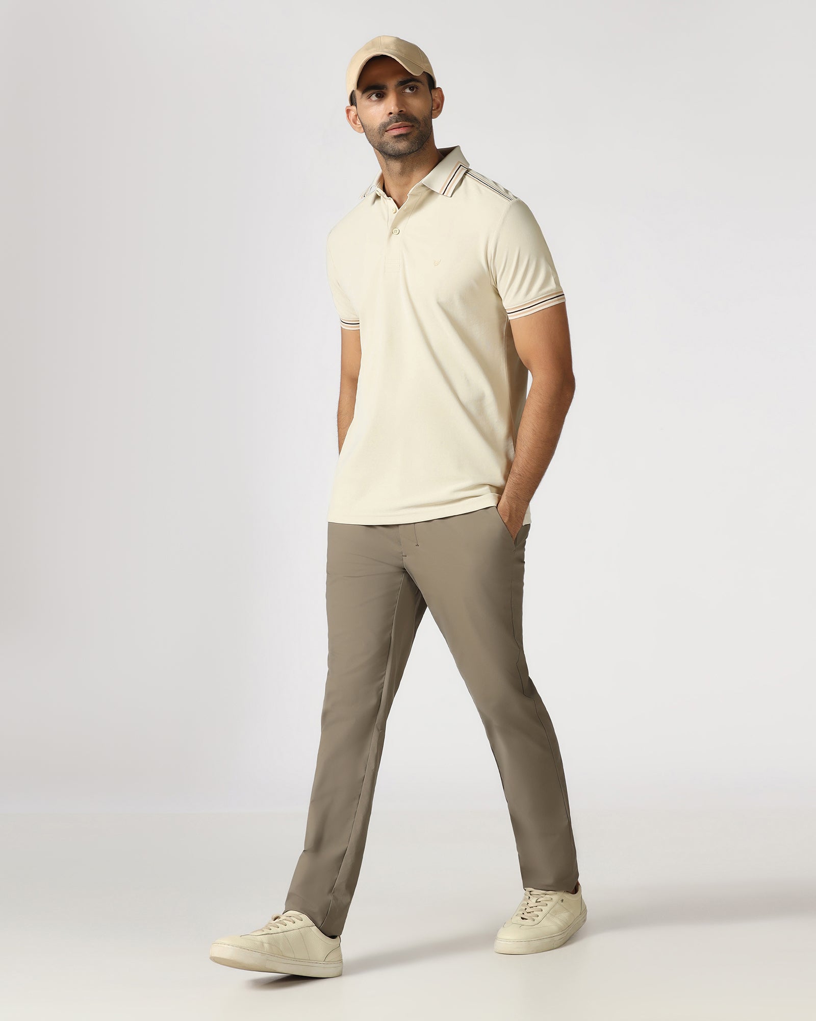 Powder Yellow TechPro Solid Polo - Logan