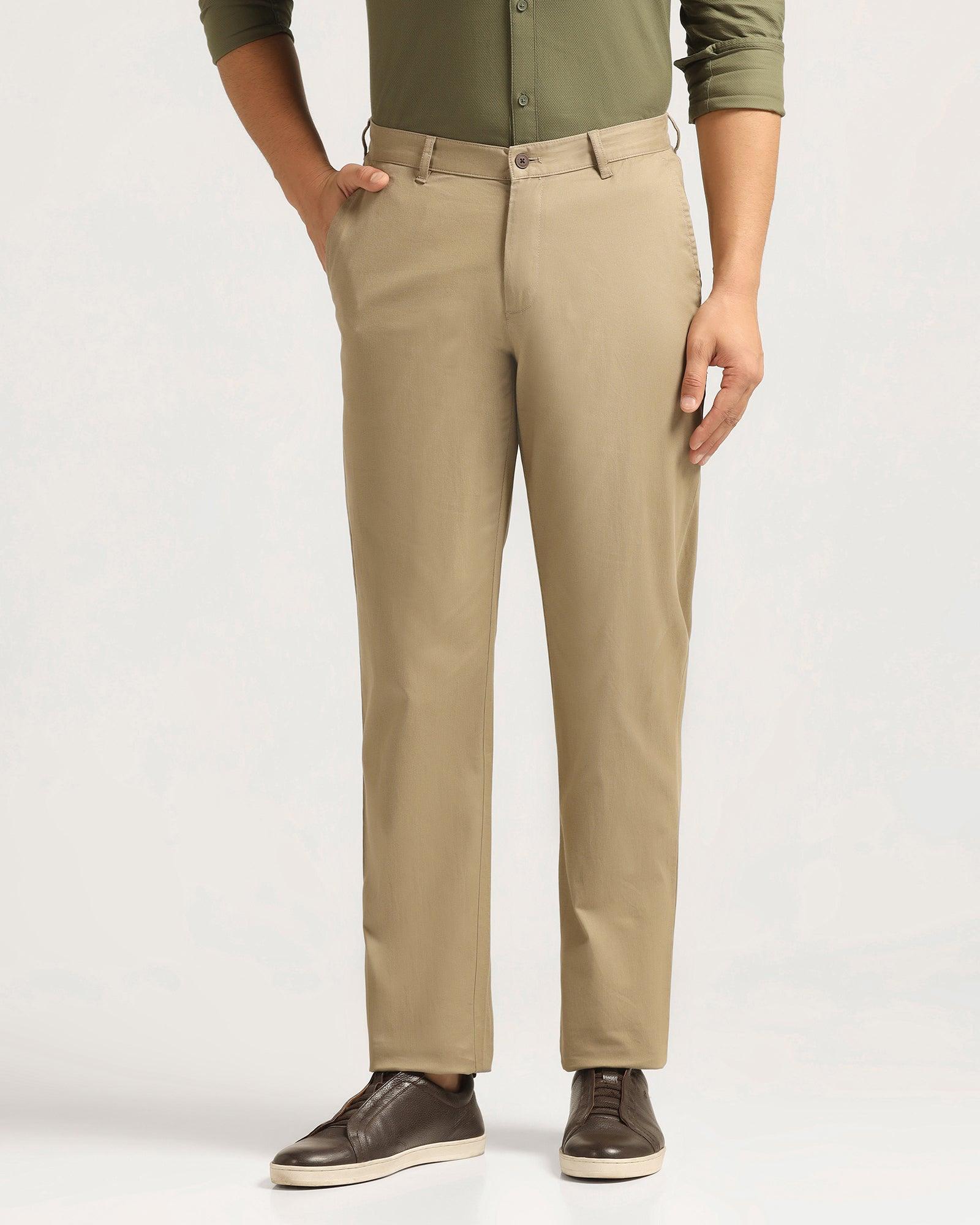 Straight B-90 Casual Khaki Printed Khakis - Kris - Blackberrys