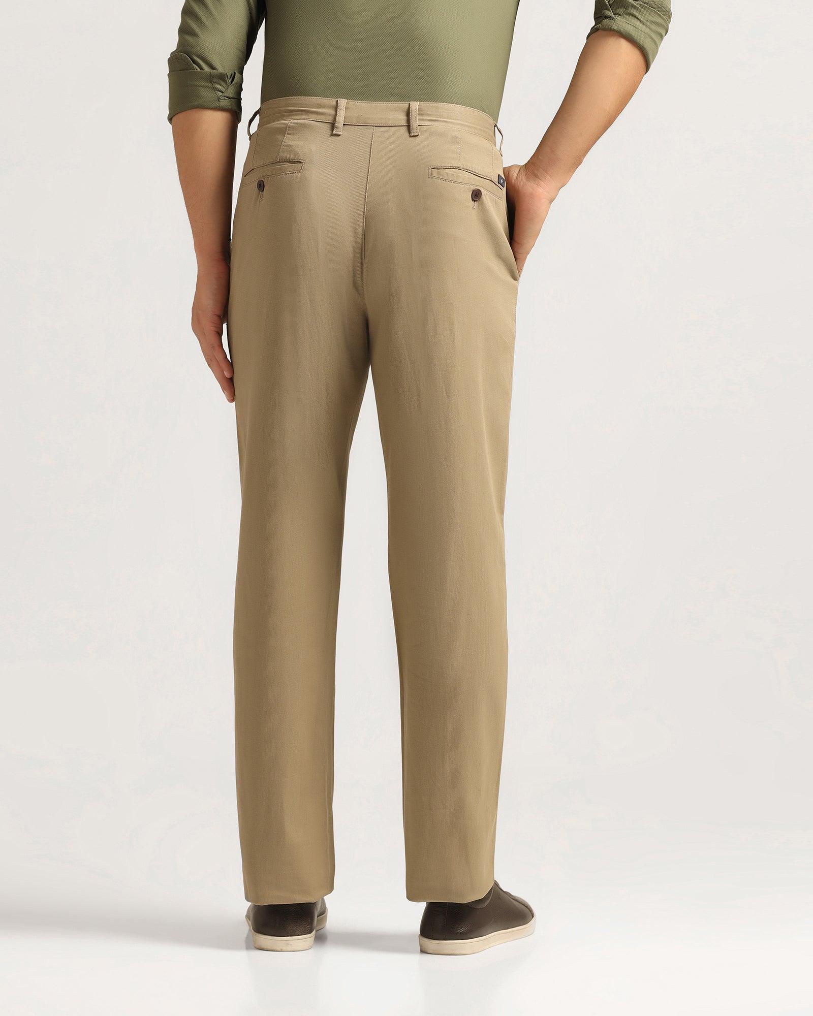 Straight B-90 Casual Khaki Printed Khakis - Kris - Blackberrys
