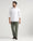 Straight B-90 Casual Olive Solid Khakis - Kris