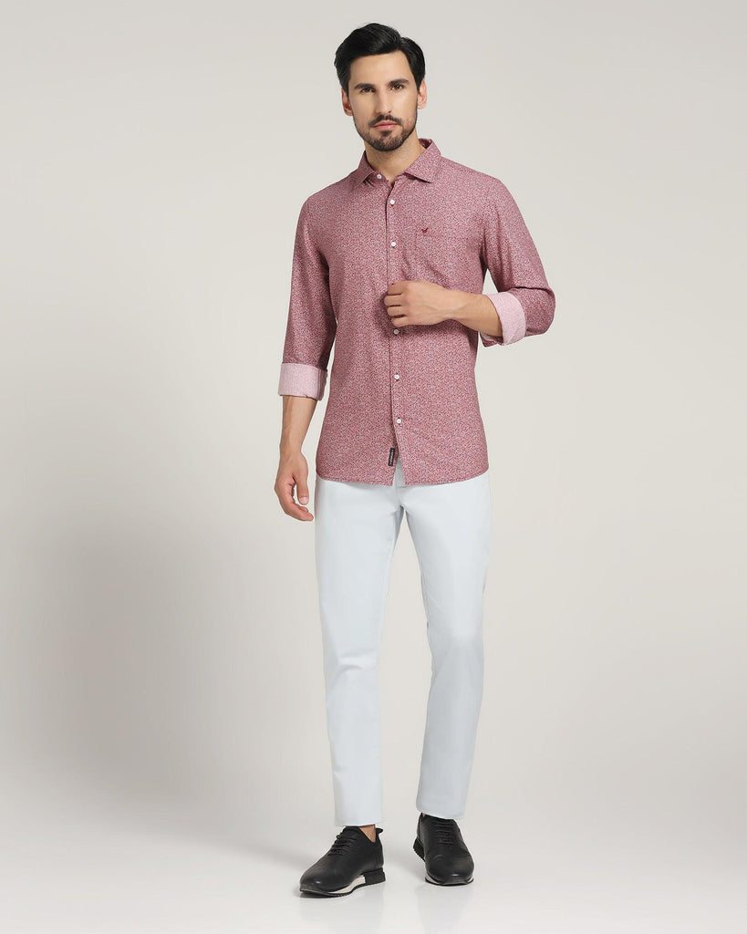 Casual Maroon Printed Shirt - Colmar