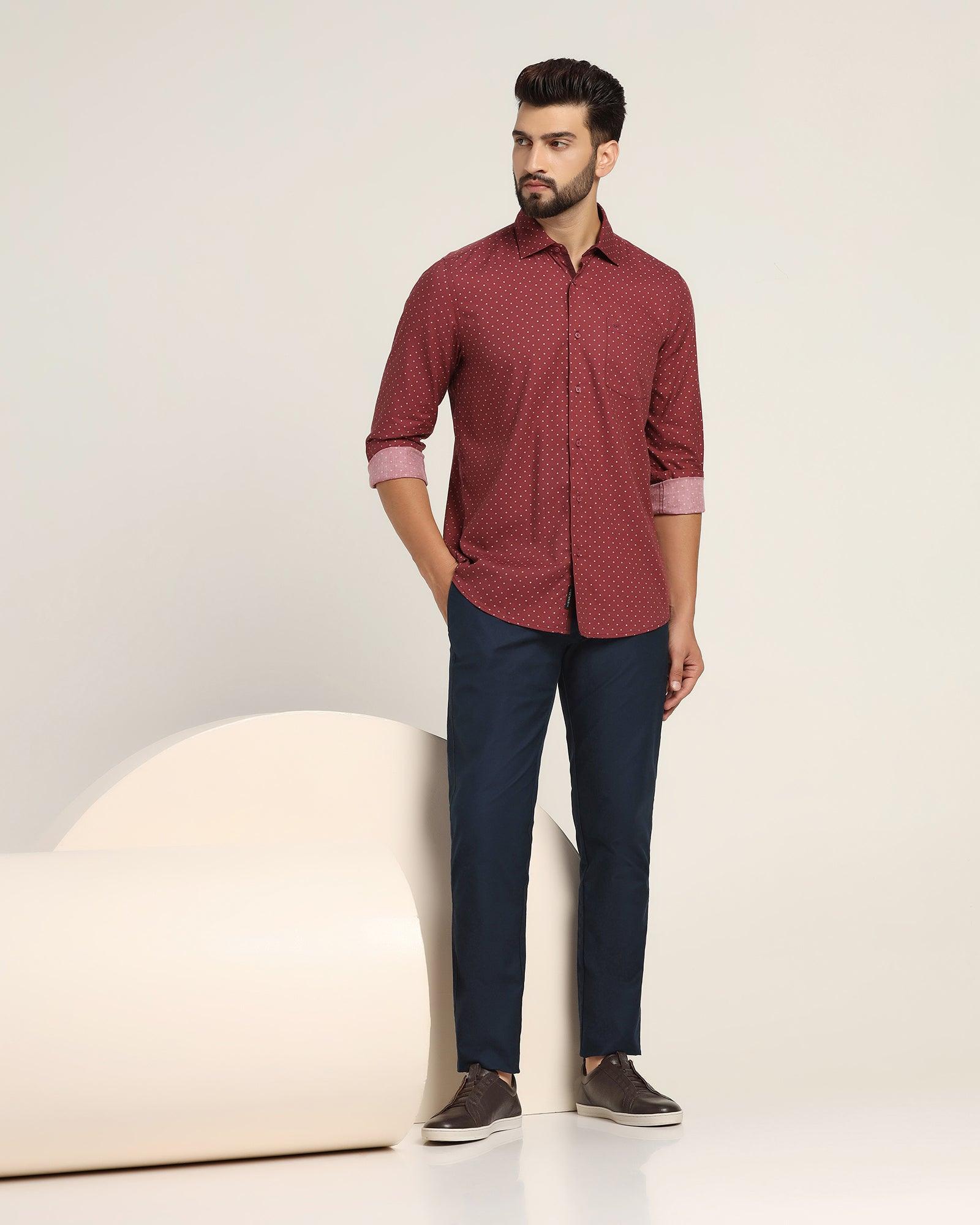 10 Best Maroon Shirt Matching Pant Ideas | Maroon Shirts Combination Pants  - TiptopGents | Men's formal style, Business casual men, Formal shirts for  men