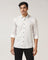 Casual White Printed Shirt - Dynamo