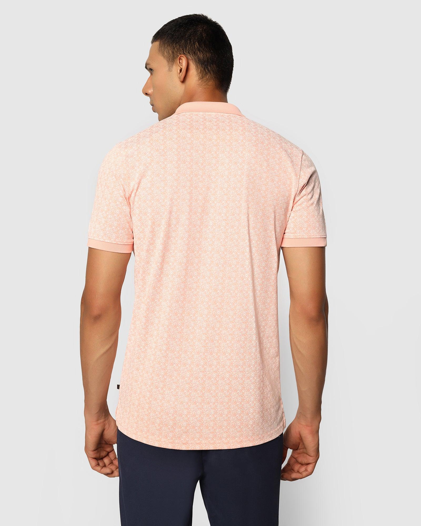 Printed Casual T Shirt In Pink (Emily) - Blackberrys