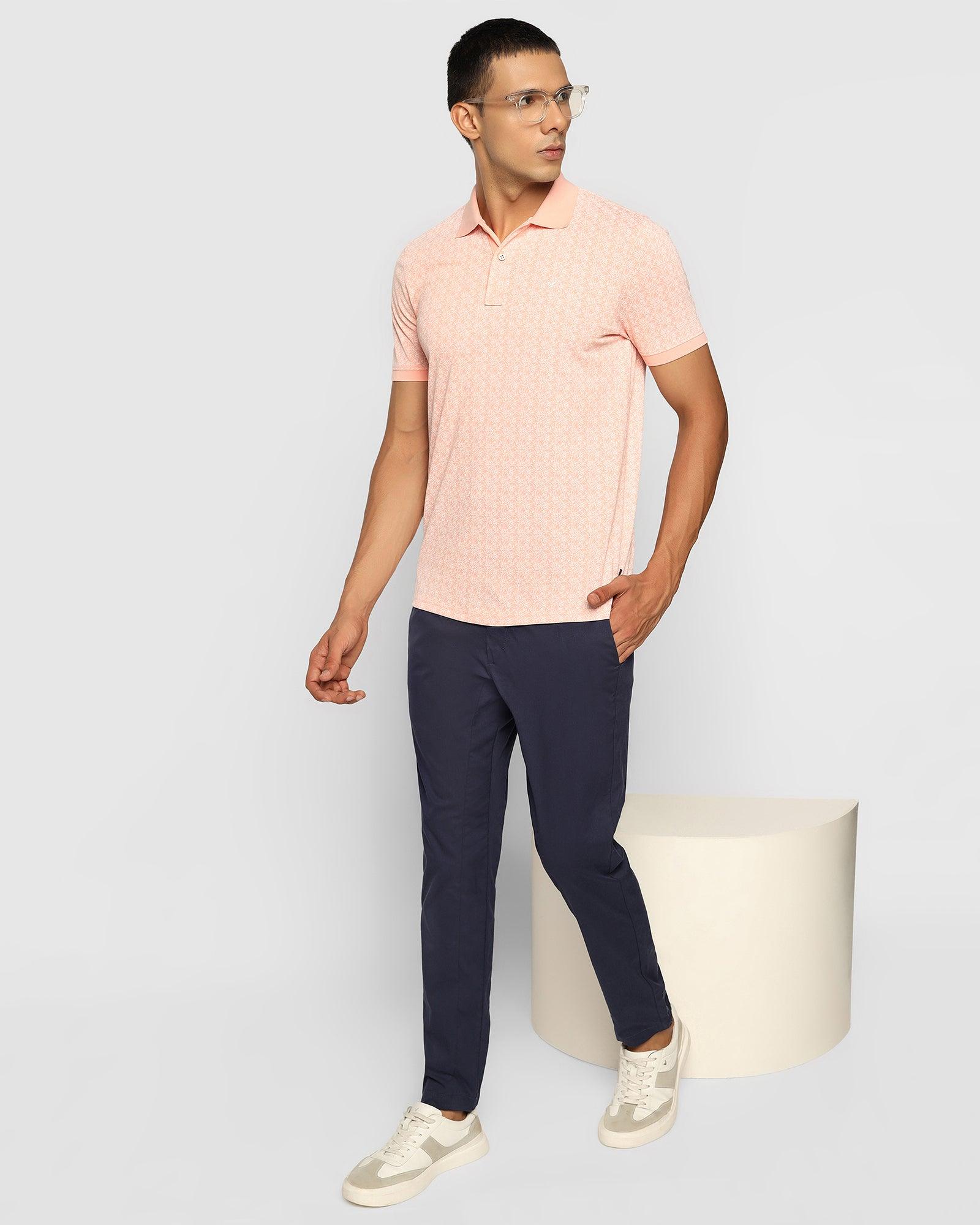 Printed Casual T Shirt In Pink (Emily) - Blackberrys