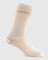 Cotton Beige Printed Socks - Redcliff