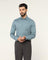 Formal Grey Printed Shirt - Hasad