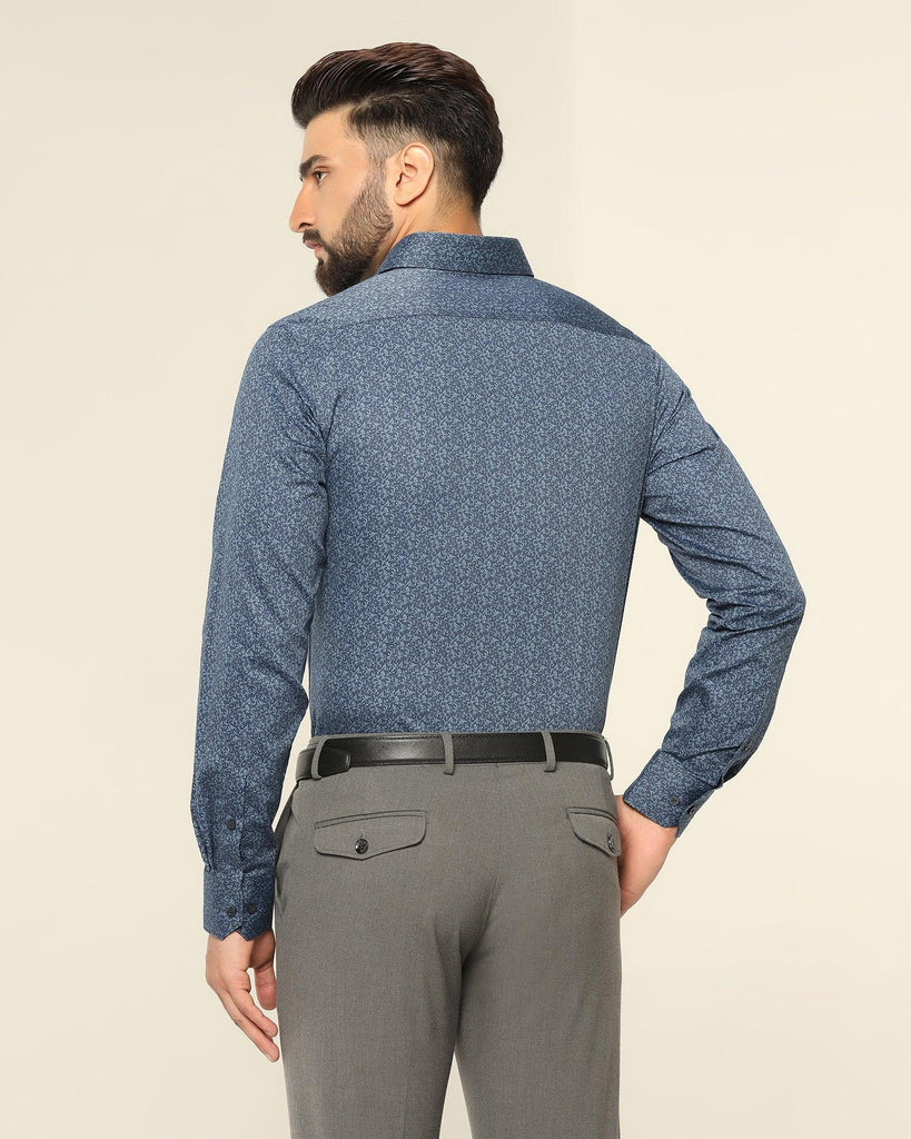 Formal Navy Printed Shirt - Nord