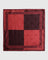 Silk Red & Brown Printed Pocket Square - Toyon