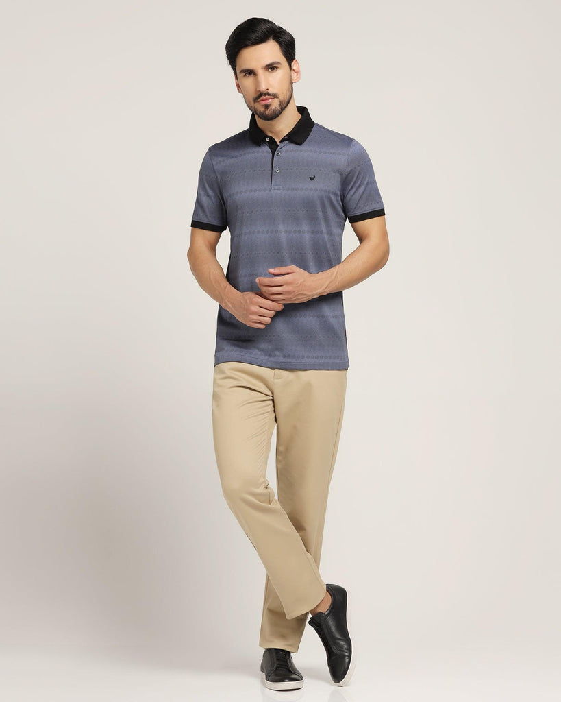 Polo Navy Printed T-Shirt - Hop