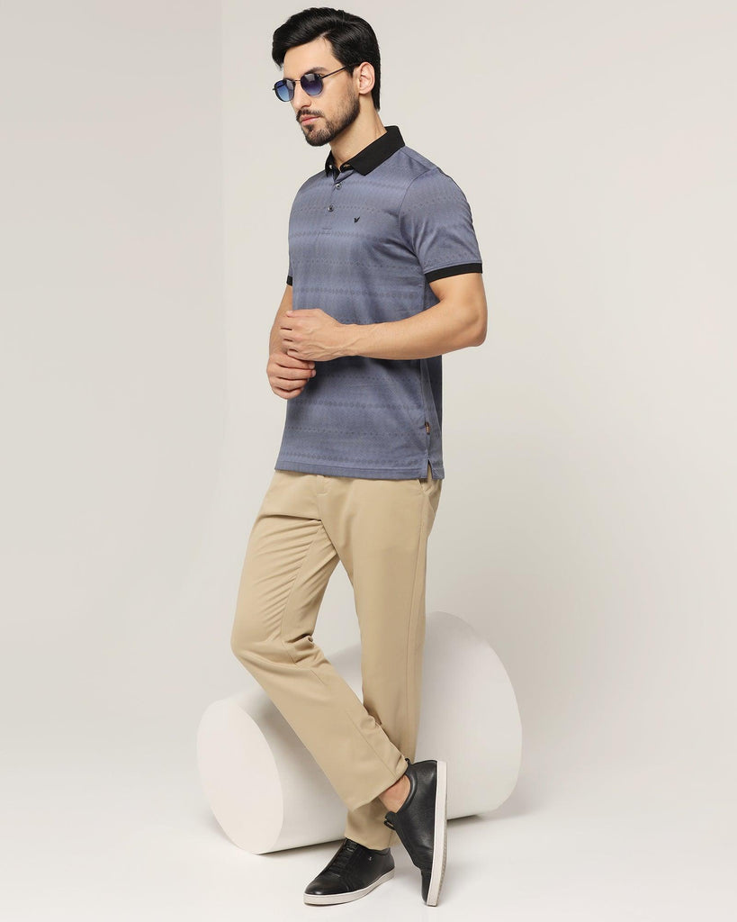 Polo Navy Printed T-Shirt - Hop