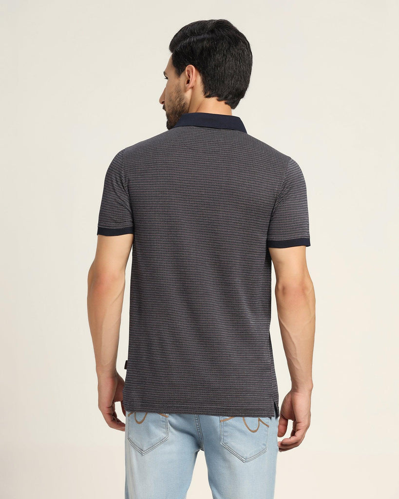 Polo Navy Printed T-Shirt - Jazz