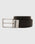 Leather Reversible Black & Brown Printed Belt - New Plum
