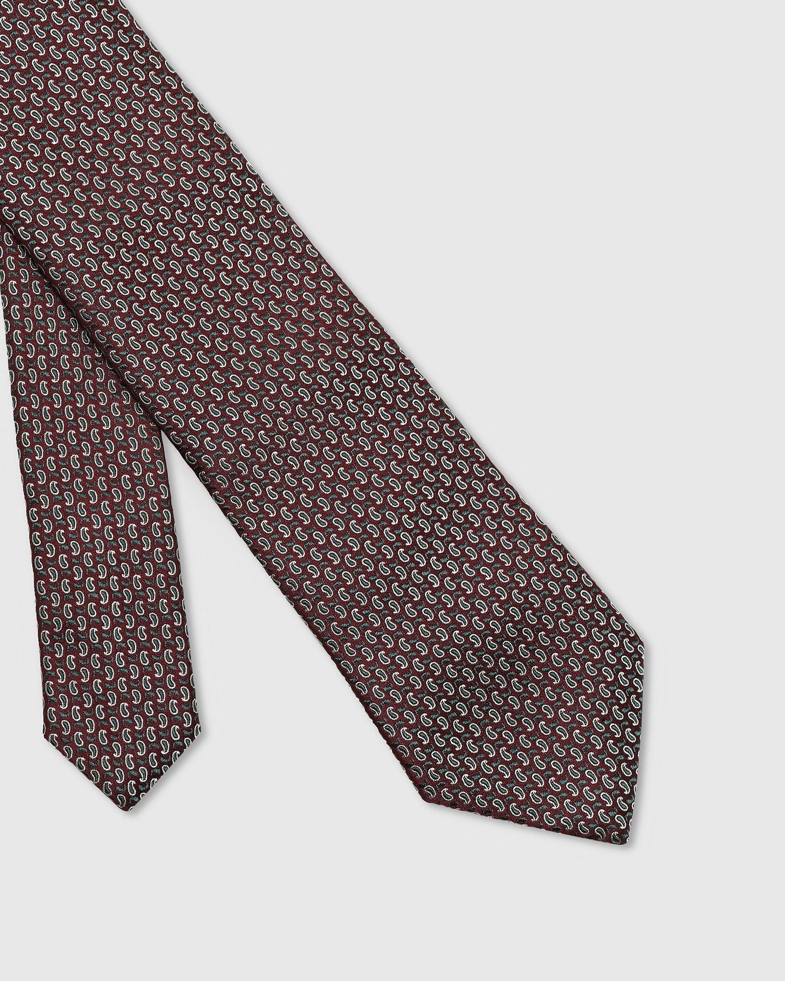 Printed Tie In Brown (Twin) - Blackberrys