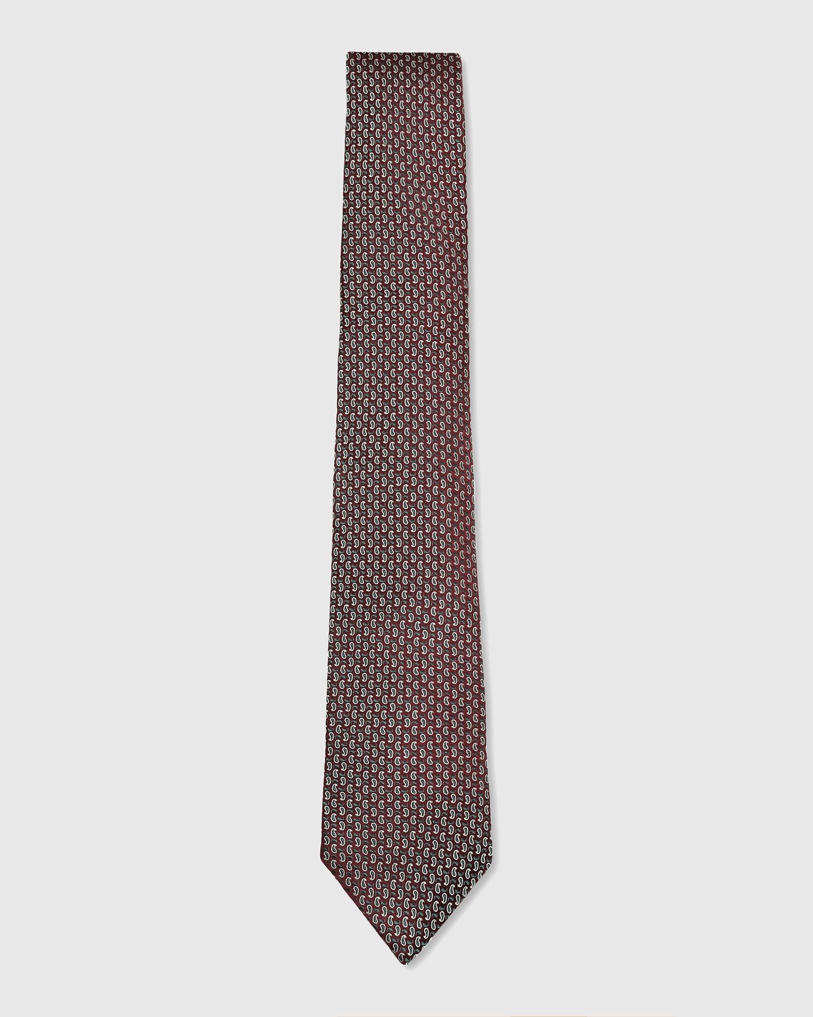 Printed Tie In Brown (Twin) - Blackberrys