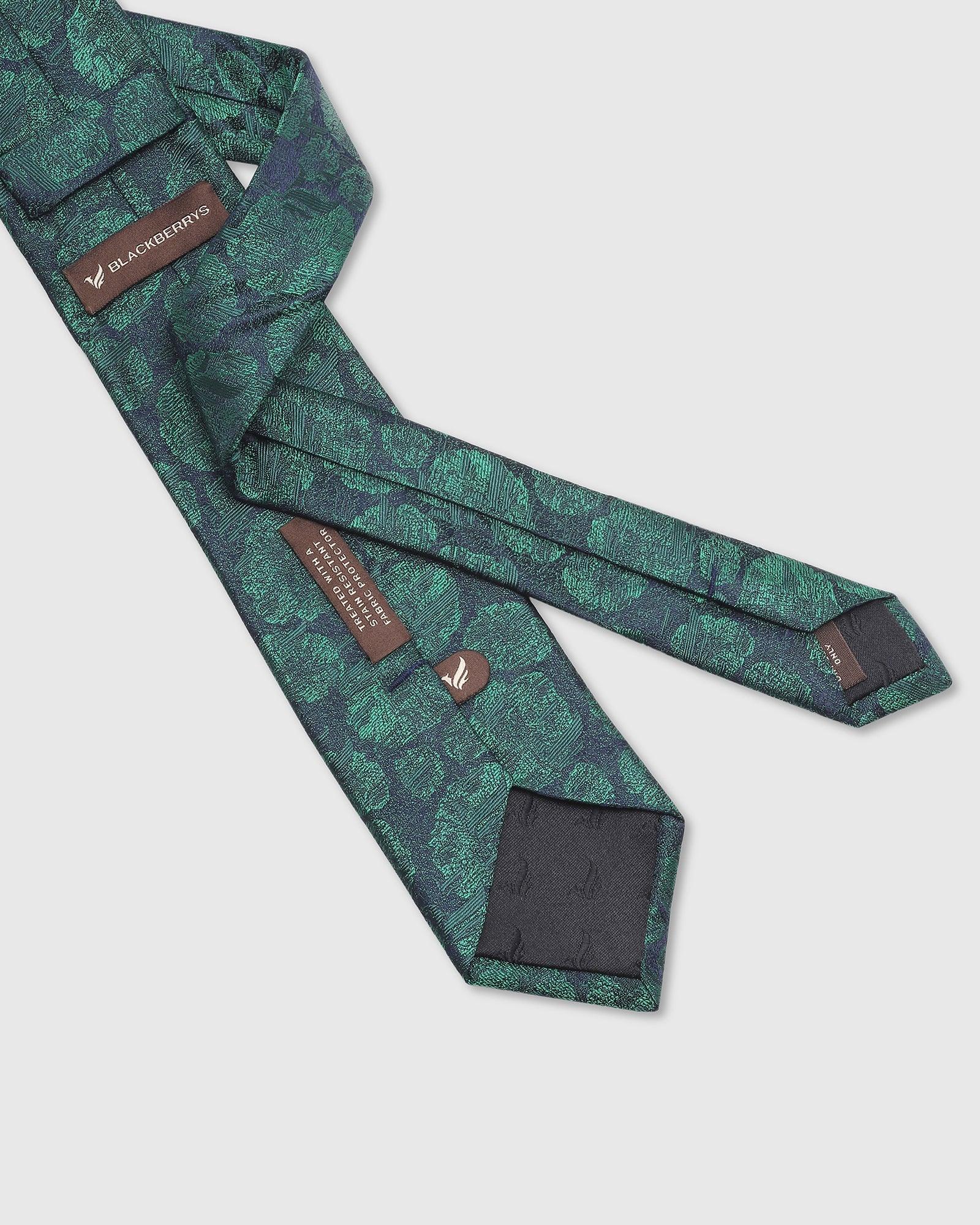 Printed Tie In Green (Talisca) - Blackberrys