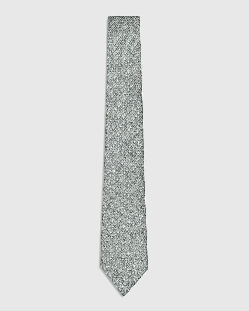 Silk Green Printed Tie - Twinkle