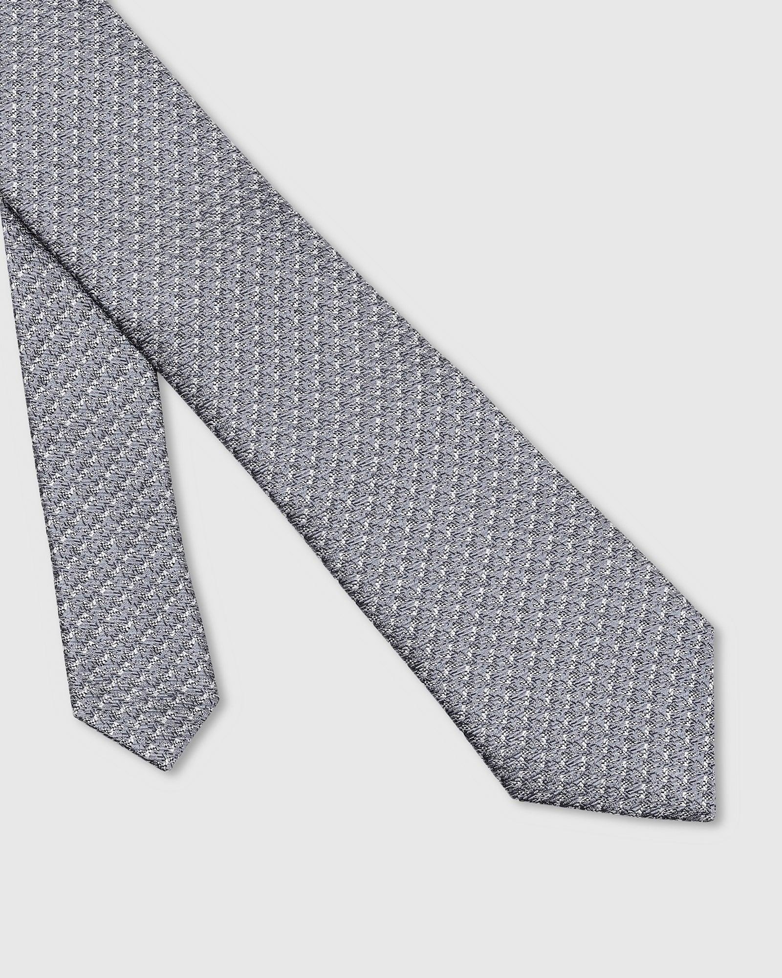 Printed Tie In Grey (Twinkle) - Blackberrys