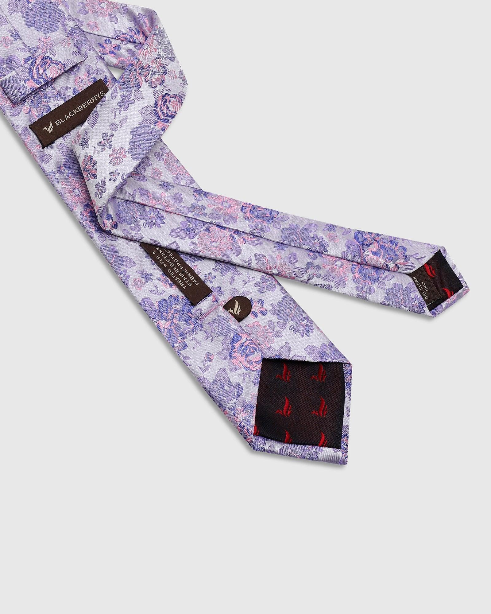 Printed Tie In Lavender (Tucker) - Blackberrys