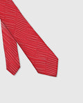 Printed Tie In Red (Thyrone) - Blackberrys