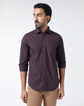 Purple Check Shirt - Remon
