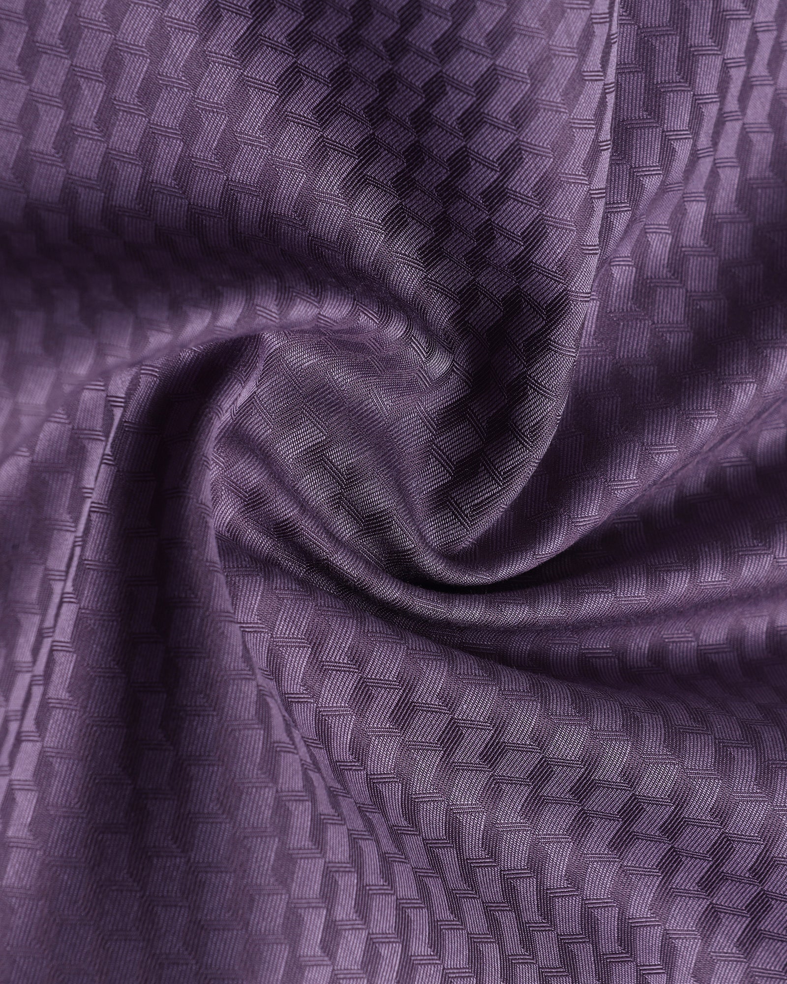 Purple Non Iron Textured Shirt - Esme