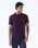 Purple Textured Polo - Jesper