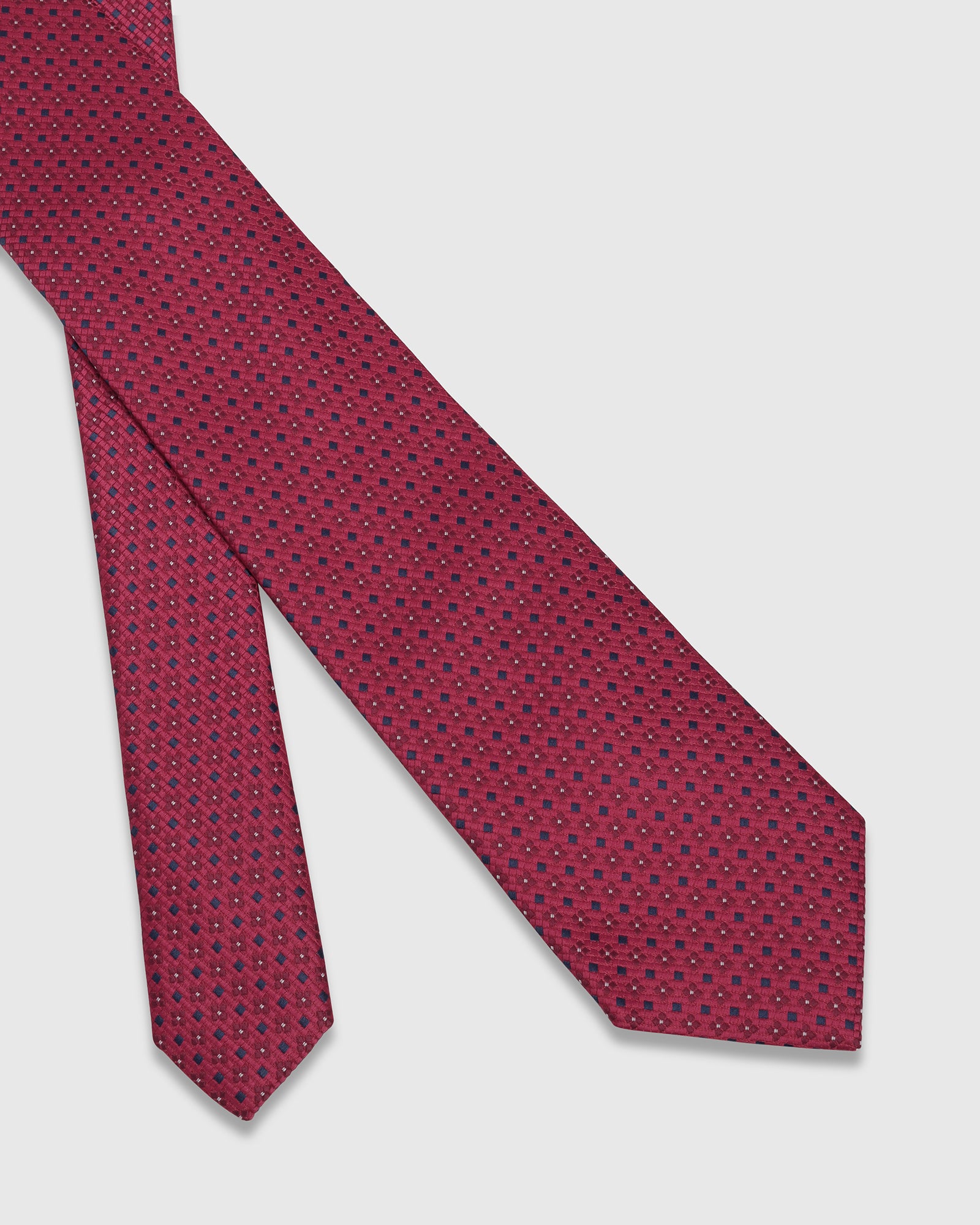 Red Solid Tie - Winston