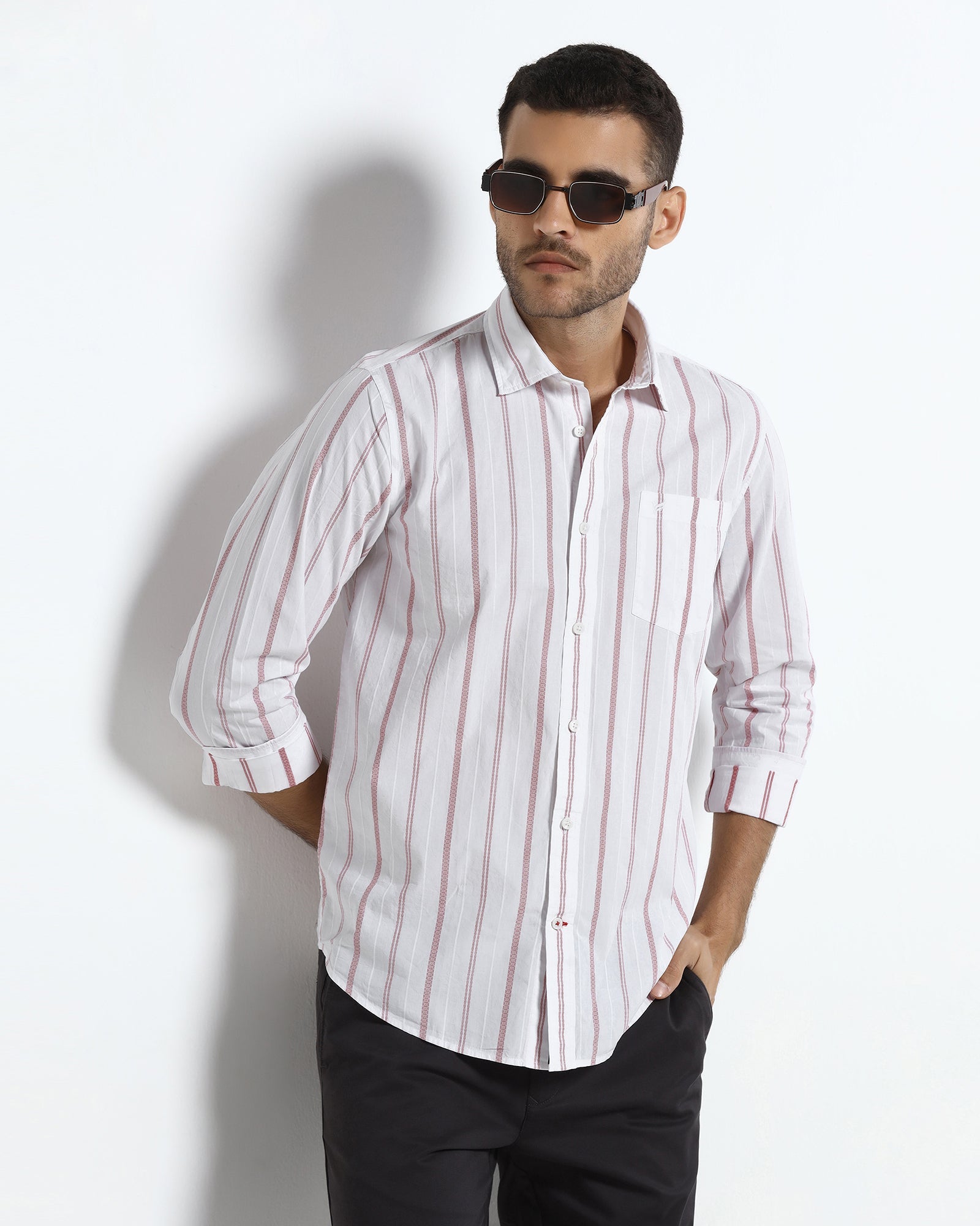 Red Stripe Shirt - Garol