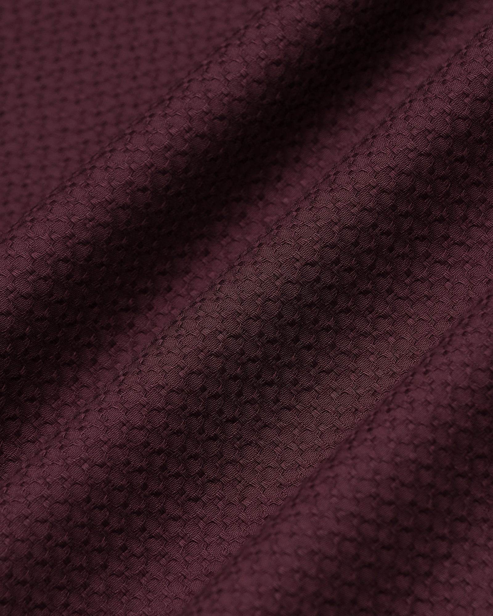 Red Textured Shirt - Fallon
