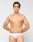 Cotton White Solid Brief - New Broc