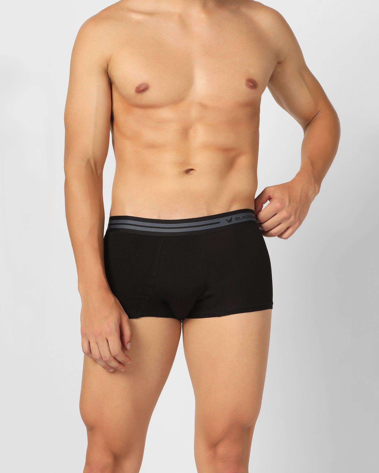 Regular Fit Trunk In Black (New Bofi) - Blackberrys