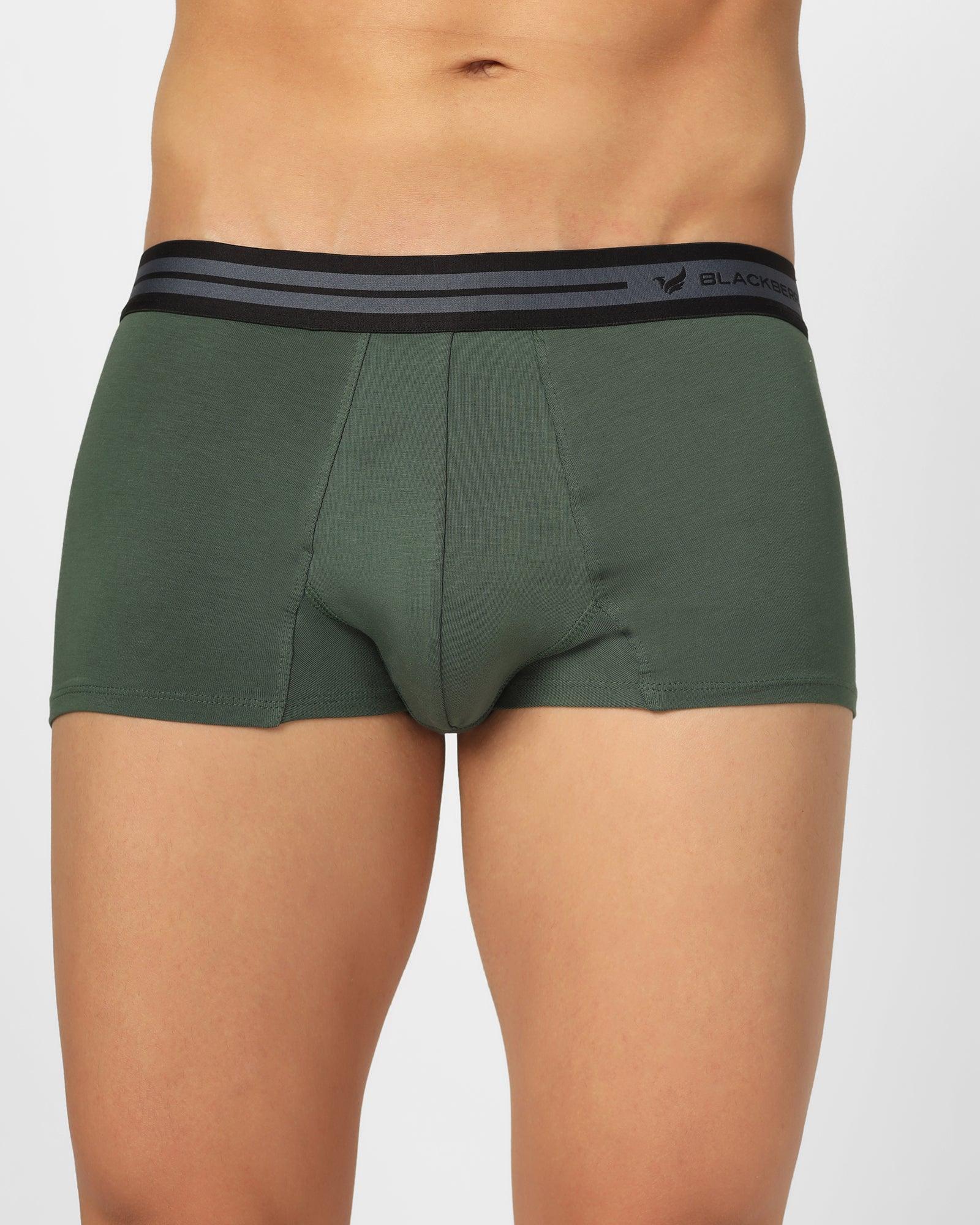 Regular Fit Trunk In Sage Green (New Bofi) - Blackberrys